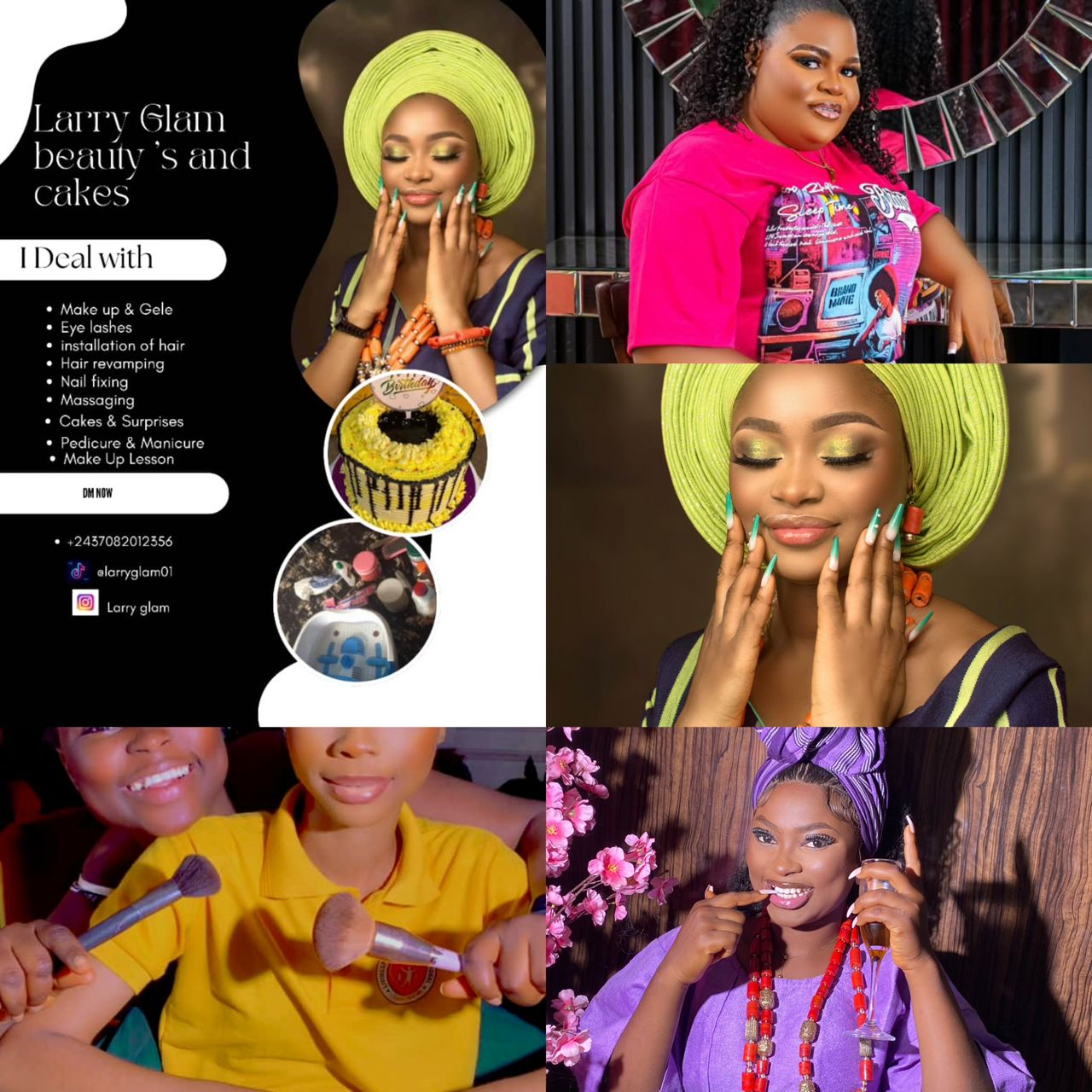 Larry Glam Beauty’s and Cakes
